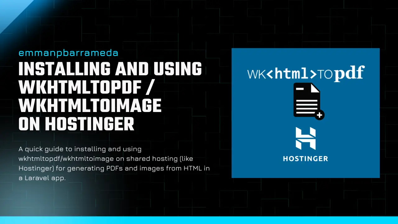 installing-and-using-wkhtmltopdf-wkhtmltoimage-on-hostinger