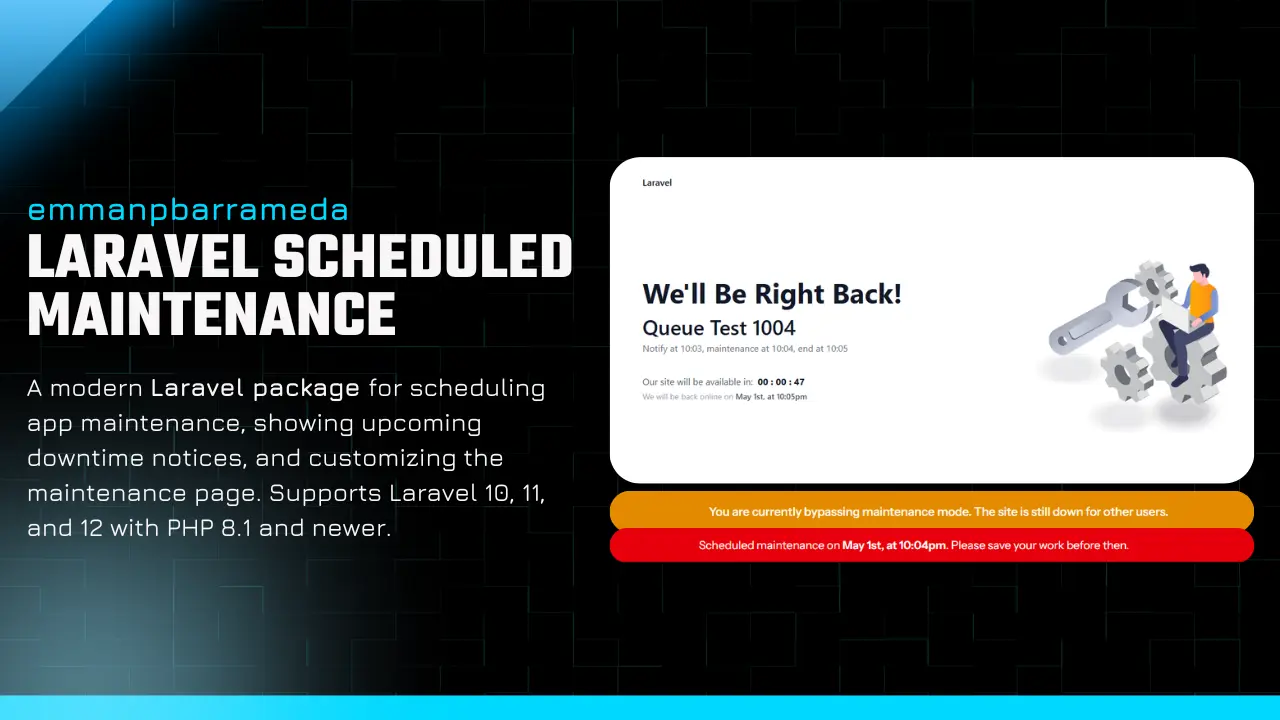 laravel-scheduled-maintenance